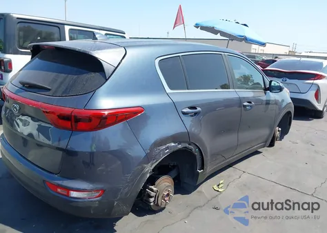 2019 Kia Sportage Lx z USA, uszkodzony, nr VIN KNDPM3AC6K7597419